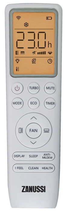 Настенный внутренний блок мульти-сплит системы Zanussi ZACS/I-18 HB-BLACK FMI2/N8 — изображение 2