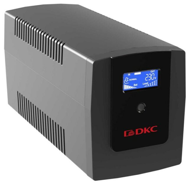 Блок бесперебойного питания DKC line-interactive Info LCD 1500 Ва 5 мин — изображение 4