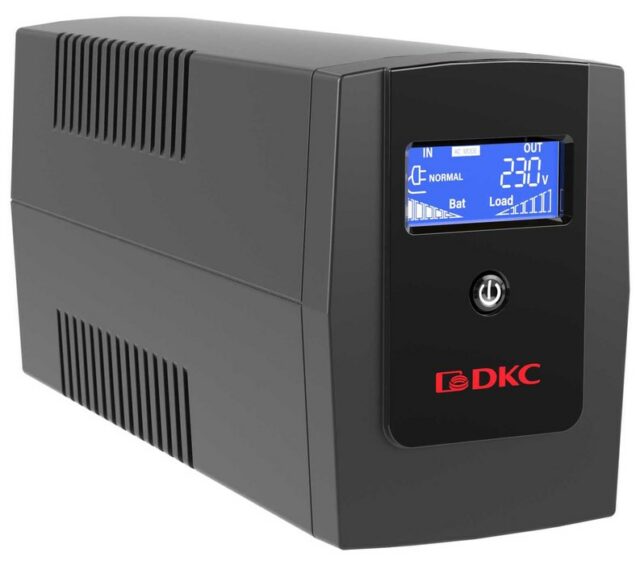 Блок бесперебойного питания DKC line-interactive Info LCD 800 Ва 5 мин — изображение 2