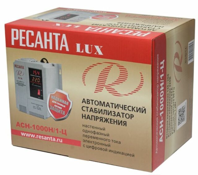 Стабилизатор напряжения Ресанта АСН-1 000 Н/1-Ц — изображение 11