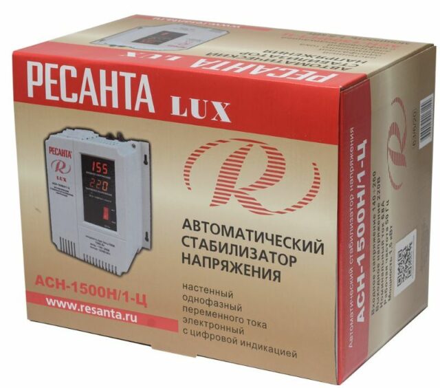 Стабилизатор напряжения Ресанта АСН-1 500Н/1-Ц — изображение 11