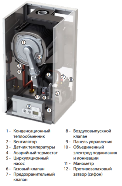 Настенный газовый котел Thermona THERM 49 KD — изображение 4