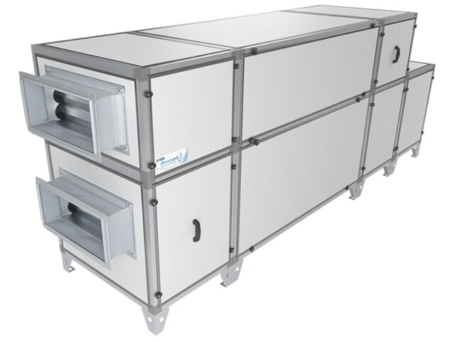 Приточно-вытяжная вентиляционная установка Breezart 2700 Lux RR F ET15-380