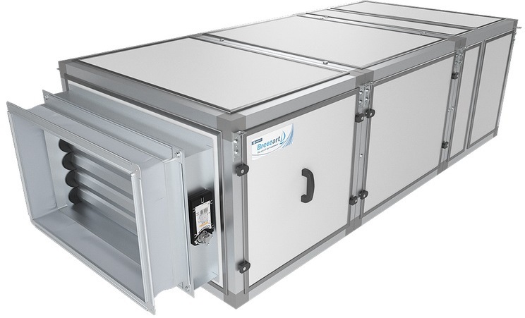 Приточная вентиляционная установка Breezart 8000 Lux RR ET75-380