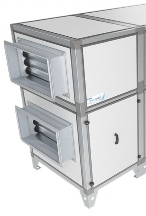 Приточно-вытяжная вентиляционная установка Breezart 8000 Lux RR ET60-380 — изображение 3