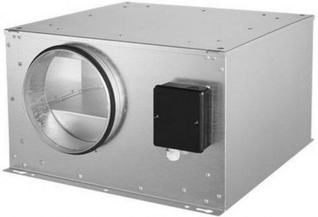 Канальный круглый вентилятор Noizzless RIS 500 E4 20