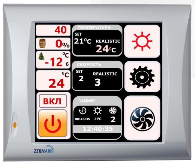 Приточная вентиляционная установка ZERNBOX 1500 EH15-A С52 — изображение 2