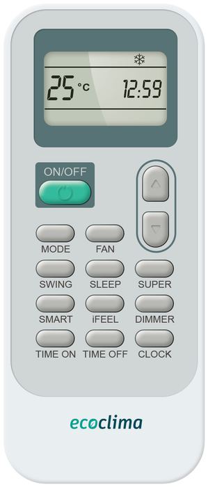 Кондиционер Ecoclima Elegant Line On-Off ECW-HE09/AA-4R2 / EC-HE09/A-4R2 — изображение 3