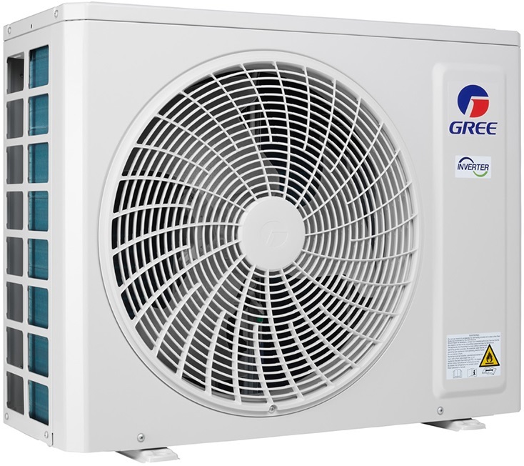 Кондиционер Gree Airy Inverter R32 GWH24AVEXF-K6DNA1A(black) — изображение 3