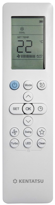 Кондиционер Kentatsu KANAMI INVERTER KSGA53HZRN1W/KSRA53HZRN1/-40 — изображение 3