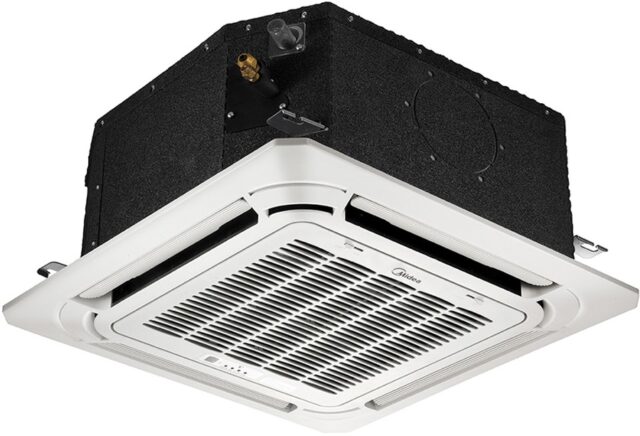 Кассетный кондиционер Midea MCA3-18HRN1-QB6/MOX330U-18HN1-LQB6/T-MBQ4-03E