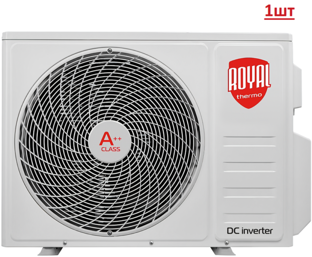 Внешний блок мульти сплит-системы на 2 комнаты Royal Thermo RTFMO-14H2N8/RTFMI-07HN8/white*2 — изображение 2