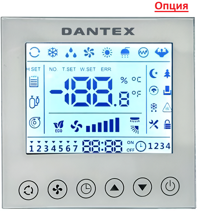 Канальный кондиционер Dantex CITY RKD-24BHTNI/RKD-24HTNIE-W — изображение 4