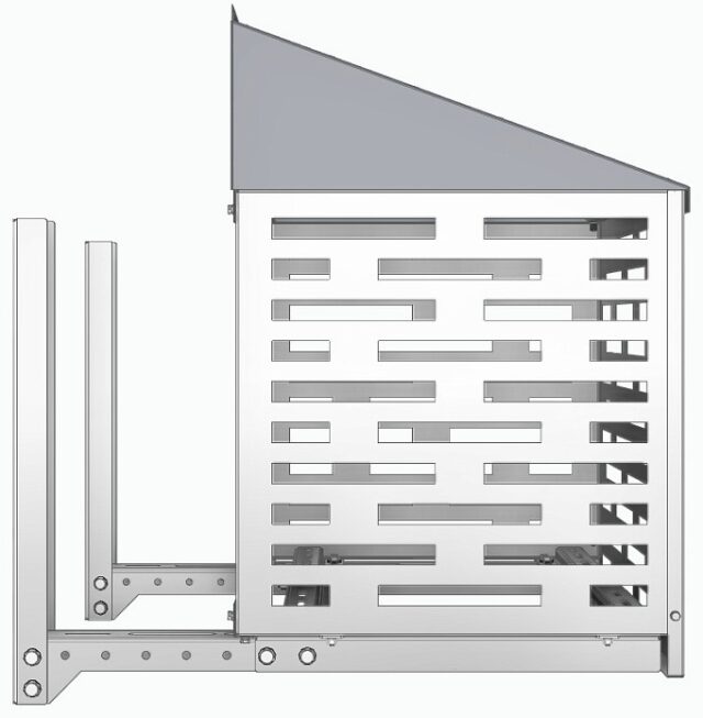Корзина ROTADO КДК с козырьком — изображение 3