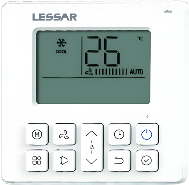 Кассетный кондиционер Lessar LS-HE18BCWE2/LU-HE18UWE2/LZ-B4CUB — изображение 3