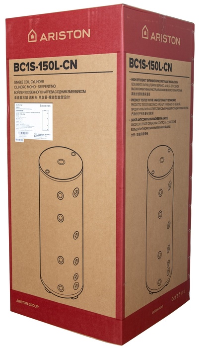 Бойлеры косвенного нагрева Ariston BC1S-150L-CN — изображение 6