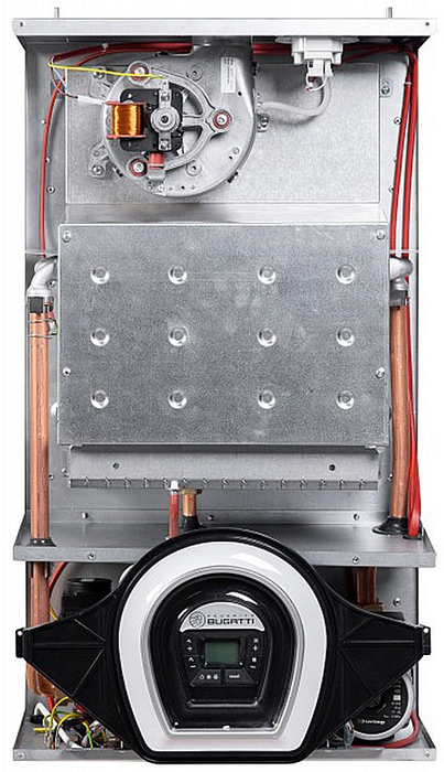 Настенный газовый котел Federica Bugatti 12 VARME (латунная гидрогруппа) — изображение 4