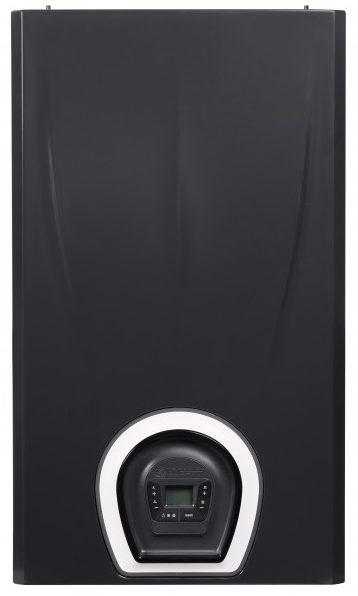 Настенный газовый котел 32 кВт Federica Bugatti 32В VARME BLACK 1-конт. с дисп. с датчиком бойлера — изображение 2