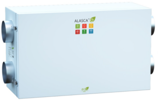 Приточно-вытяжная вентиляционная установка 500 Alasca ECO H500EC W