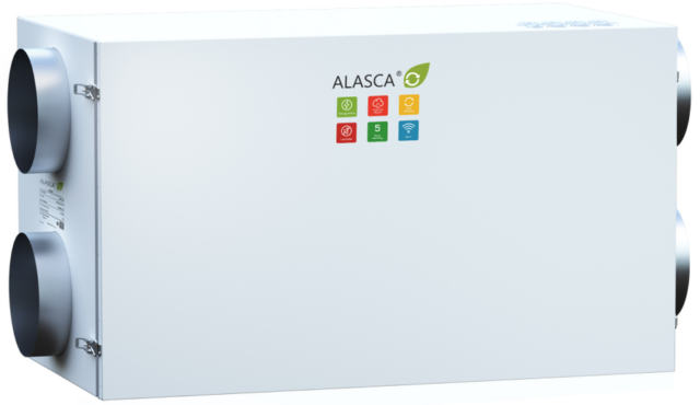Приточно-вытяжная вентиляционная установка Alasca RR1500HEC E