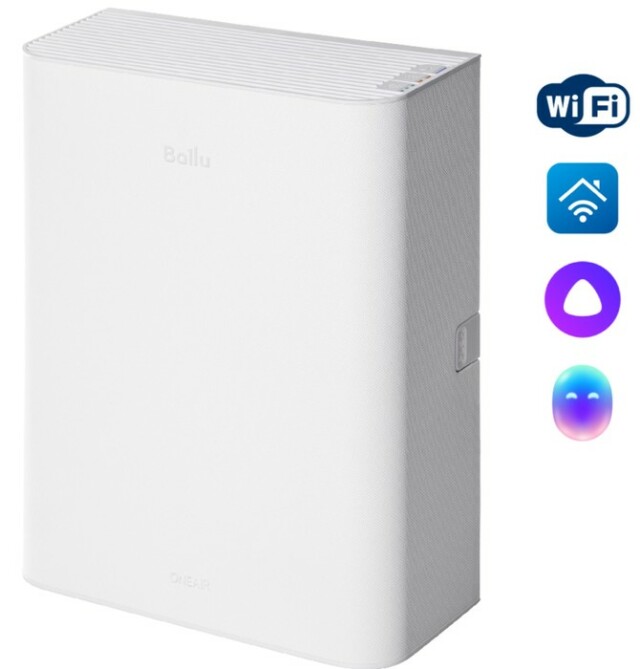 Бытовая приточная вентиляционная установка Ballu ONEAIR ASP-100W — изображение 5