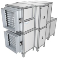 Приточно-вытяжная вентиляционная установка Breezart 16000 Aqua RR F-BC