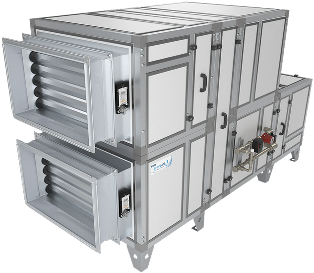 Приточно-вытяжная вентиляционная установка Breezart 4500C Aqua RR W-BC