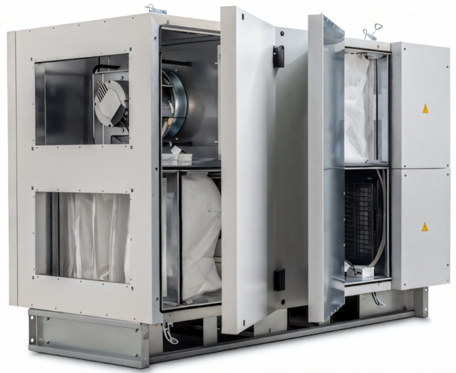Приточно-вытяжная вентиляционная установка Dimmax Skyron RG (R/L) 70 E-17 — изображение 4