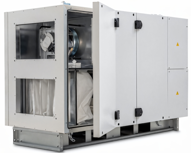 Приточно-вытяжная вентиляционная установка Dimmax Skyron RG (R/L) 70 E-35 — изображение 3