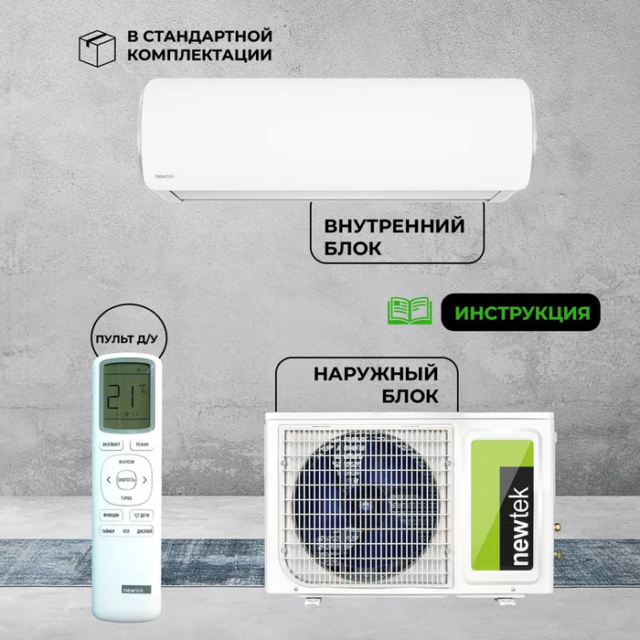 Кондиционер Newtek NT-65CHNDC09 — изображение 11