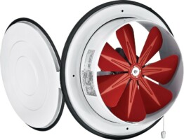 Осевой вентилятор VANVENT BK 250 Клапан