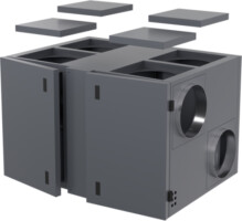 Приточно-вытяжная вентиляционная установка Zilon ZPVR-N 3200 UEL EC