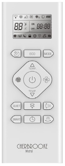 Кондиционер CHERBROOKE Mistral ASA-24 HR4K1/AOA-24 HR4K1 — изображение 3