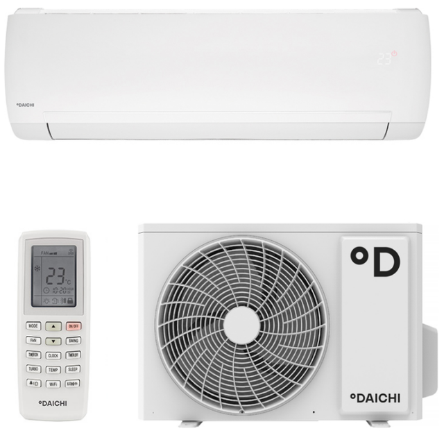 Настенный тепловой насос Daichi SIBeria SIB25AVQS1R/SIB25FVS1R — изображение 4