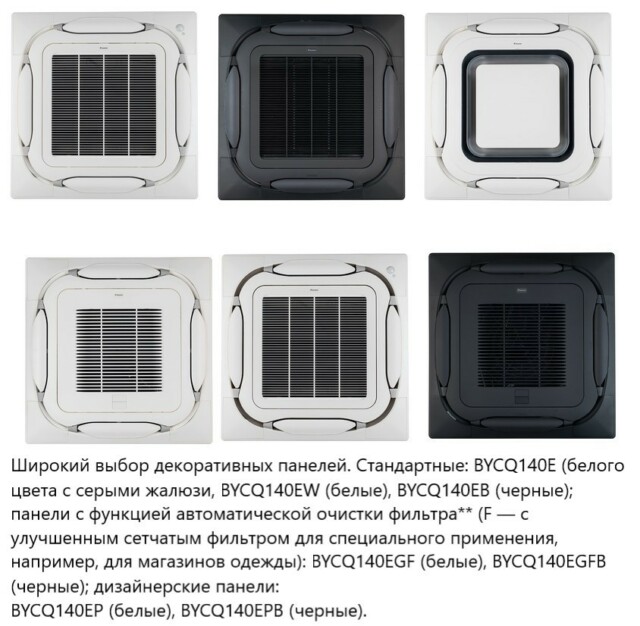 Кассетный кондиционер Daikin FCAHG100H/RZAG100NY1/-40 — изображение 5