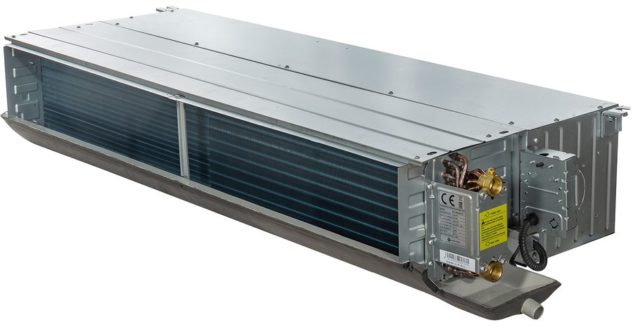 Канальный фанкойл до 8 кВт Dantex DF-600T4/L