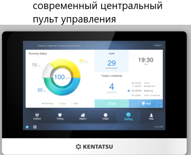 Наружный блок VRF системы Kentatsu KTRA730HZAN3 — изображение 3