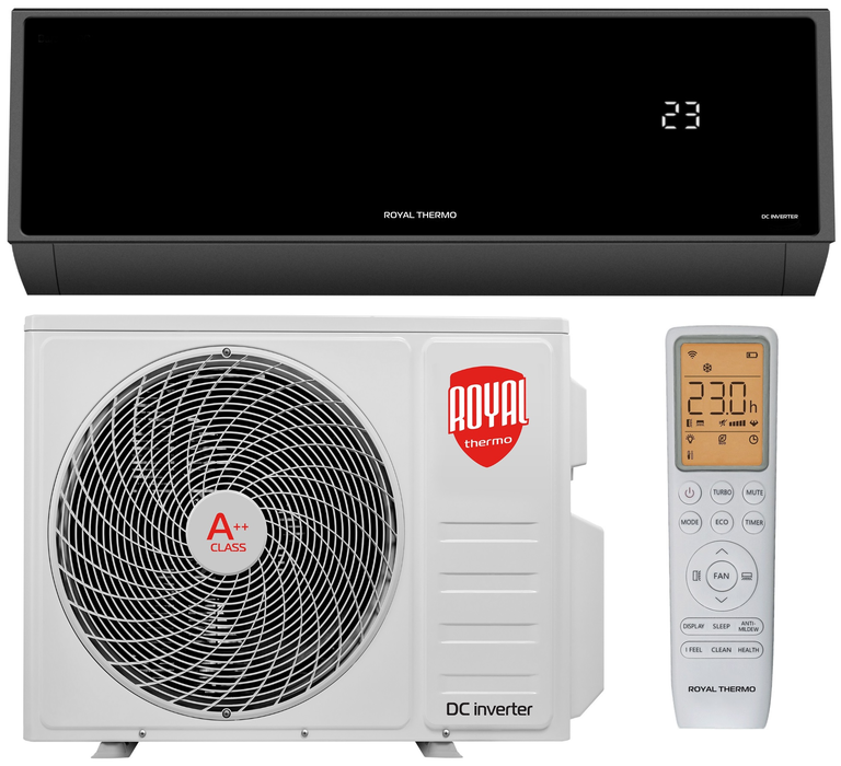 Кондиционер Royal Thermo Barocco RTBI-18HN8_V2/black — изображение 9