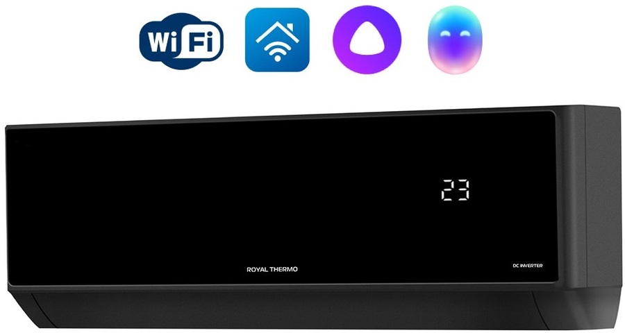 Кондиционер Royal Thermo Barocco RTBI-24HN8_V2/black — изображение 4