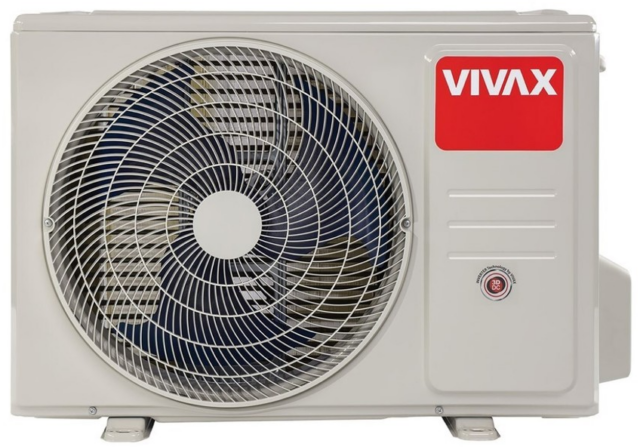 Настенный тепловой насос VIVAX V Design ACP-12CH35AEVI/ACP-12CH35AEVI GRAY MIRROR — изображение 2