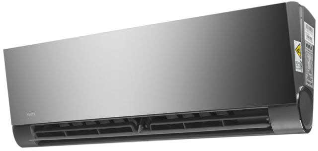 Настенный тепловой насос VIVAX V Design ACP-12CH35AEVI/ACP-12CH35AEVI GRAY MIRROR — изображение 4