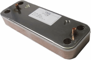 Теплообменник Baxi Теплообменник ГВС пластинчатый вторичный на 12 пластин (711612800)