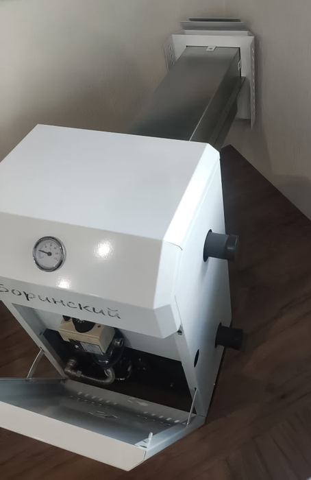 Напольный газовый котел Боринское ИШМА - 12,5 ПК С1 контур ГВС медный — изображение 4