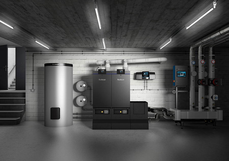 Напольный газовый котел Buderus Logamax Plus GB272 100кВт — изображение 4