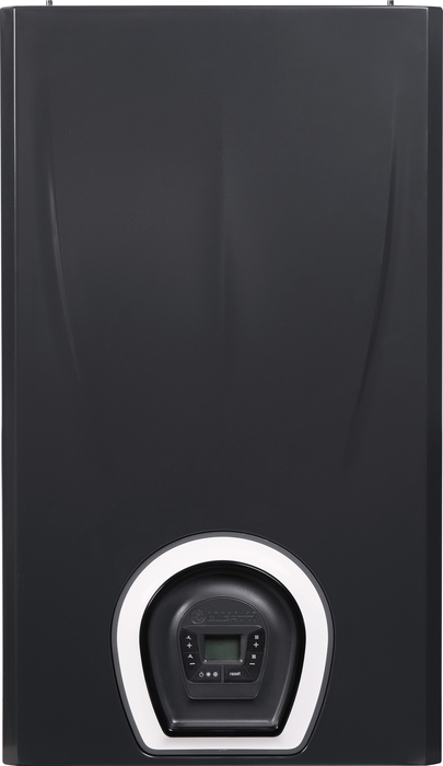 Настенный газовый котел Federica Bugatti 24В VARME BLACK 1-конт. с дисп. с датчиком бойлера — изображение 3