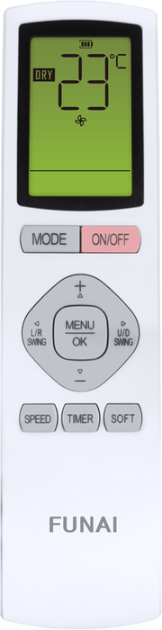 Настенный внутренний блок мульти-сплит системы Funai Kagami shiro RAM-I-KMS50HP.W01/S — изображение 2