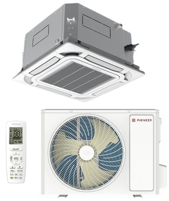 Кассетный кондиционер Pioneer KFCI60GV/KONI60GY/TCI04V — изображение 4