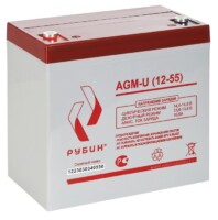AGM аккумулятор РУБИН РЭ-АКБ1255