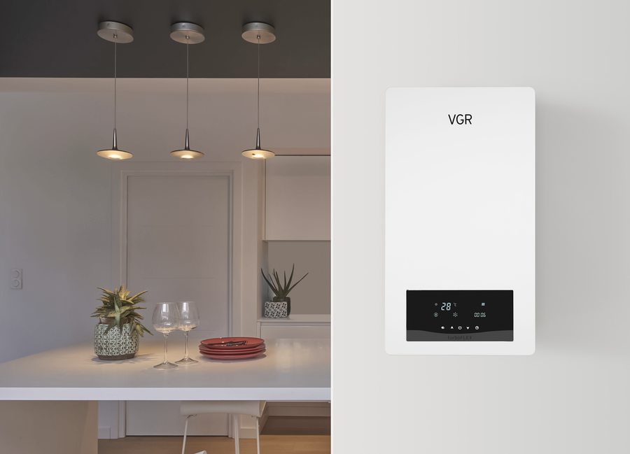 Настенный газовый котел 32 кВт VGR turboFLEX VU 29 — изображение 4