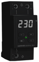 Реле напряжения Welrok D2-63 bk
